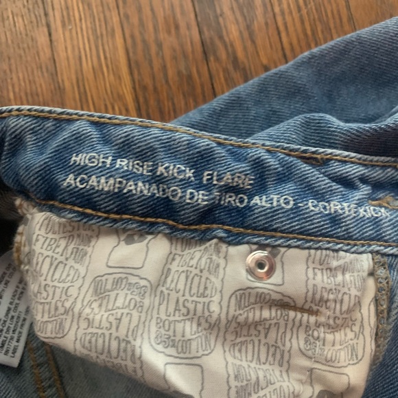 High Rise Kick Flare Jeans - Picture 5 of 7